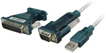 USB 2.0 to RS232 DB9 Serial Adapter Converter
