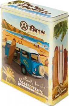 Tin box XL - Ready for summer VW Bus