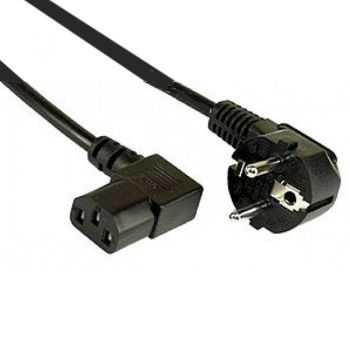 Power cord mit 90° connector