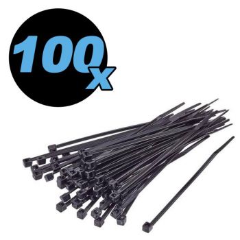 Cable tie width 2.5 mm length 120 mm black