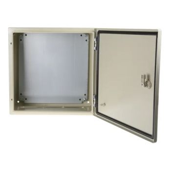 PRO steel wall housing RAL 7032 IP66 400mm x 400mm x 200mm