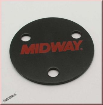 Logo Plate Steering wheel Midway