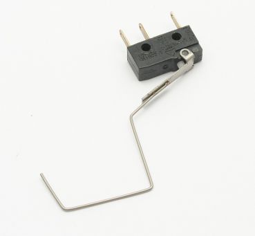 Microswitch small with wire 3  times angled fold