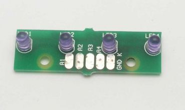 Opto PCB assy. 4 way A-15017