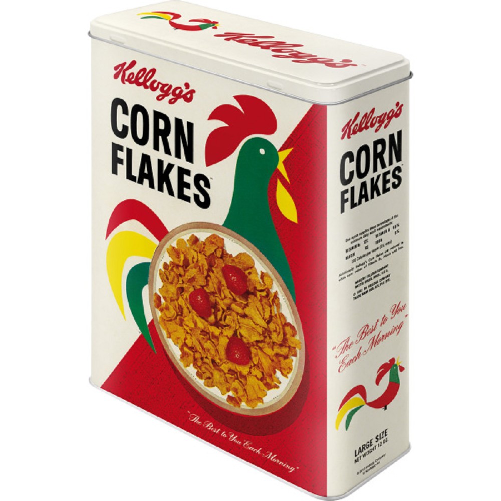 Kellogg's Cornflakes RETRO Metall-Untersetzer