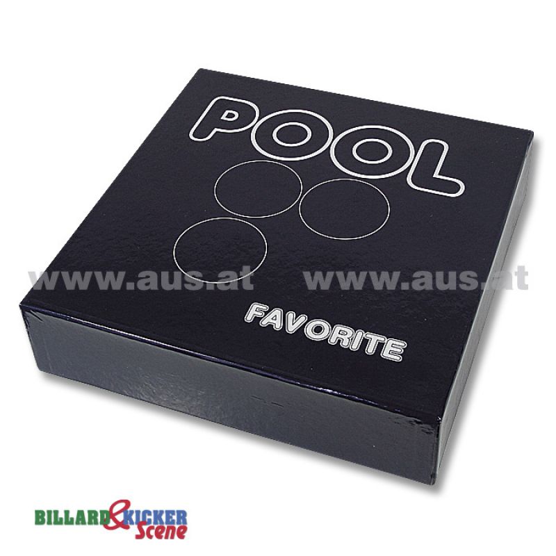 Pool Ball Set Favorite 57,2/60,2 mm