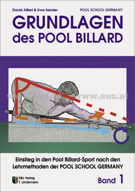 Book "Basics of pool billiard B.1", german language