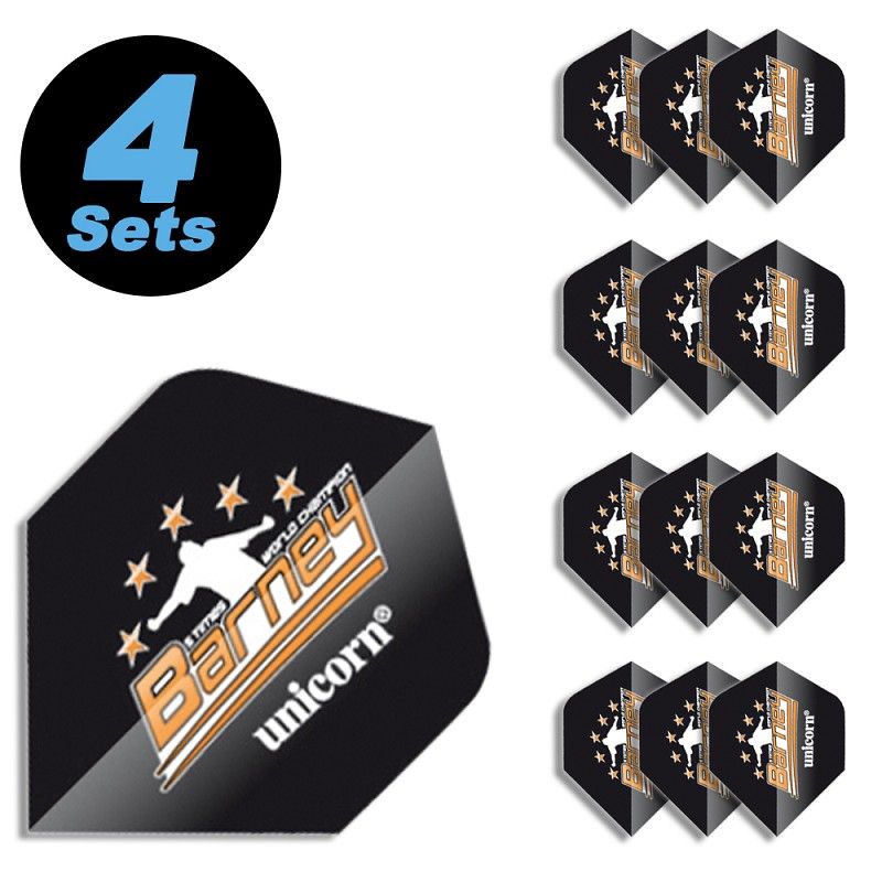 4 Flight Sets (12 Stk) Standard Polyester Raymond van Barneveld