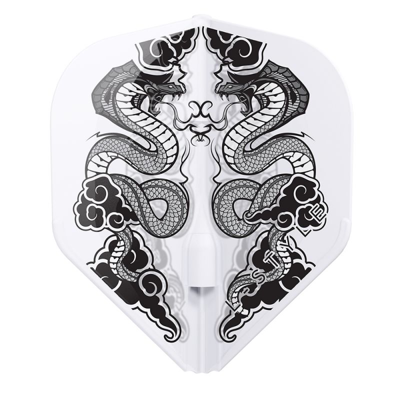 L-Style Flight Set (3 Stk) Standard Jelle Klaasen v7 L-Flight L1EZ transparent weiß