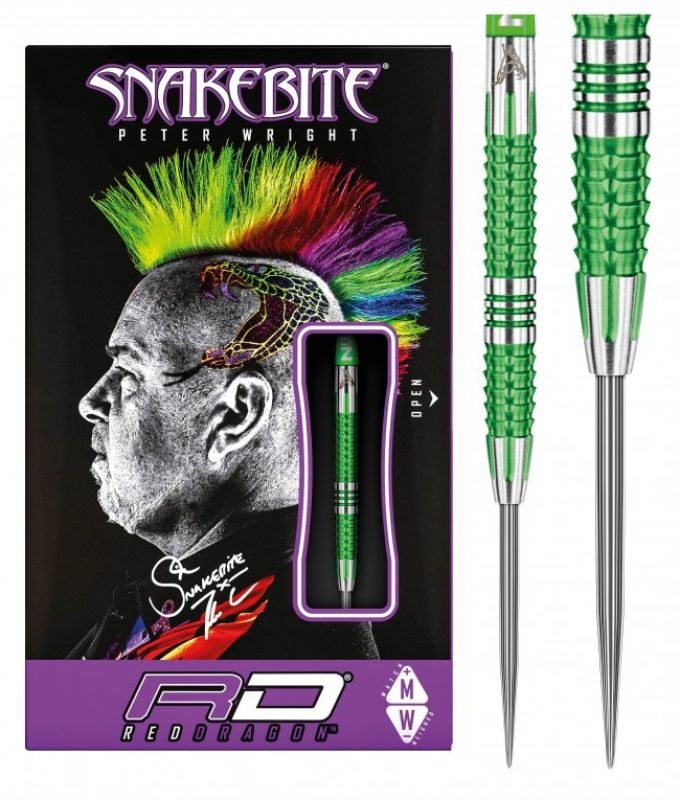 Steel Dartset (3 Stk) Peter Wright Mamba 2