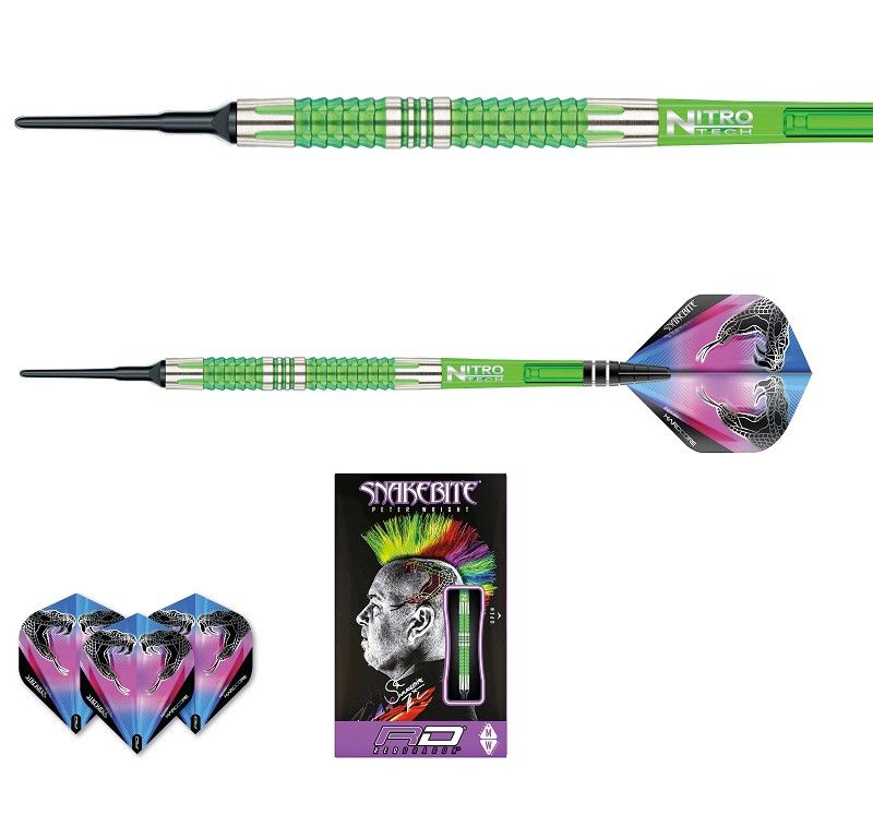 Dartset (3 Stk) Peter Wright Mamba 2