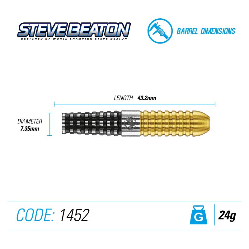 Steel Dartset (3 Stk.) Steve Beaton Special Edition