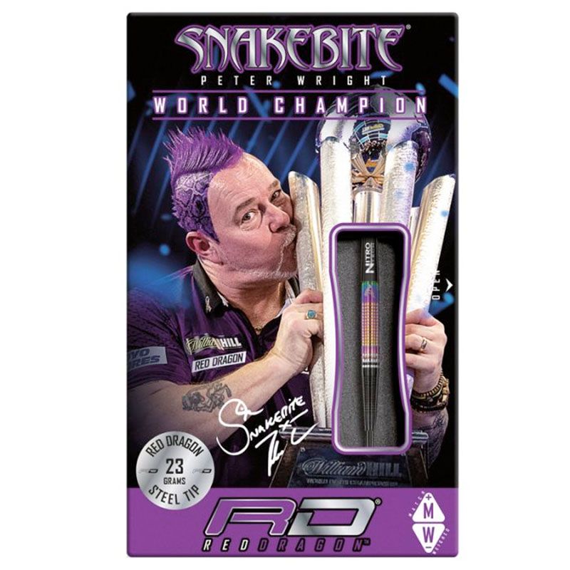 Steel Darts (3 pcs) Peter Wright World Champion Tapered SE