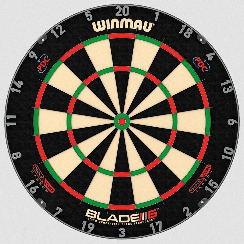 Dartboard Winmau Blade 6 Trible Core Carbon