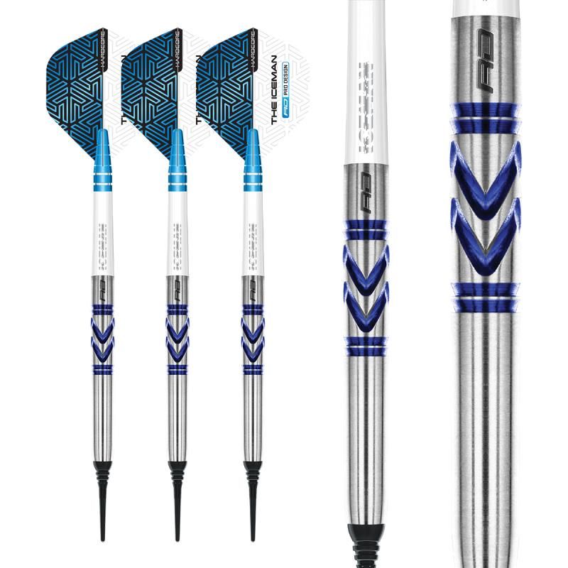 Soft Dartset (3 Stk) Gerwyn "Iceman" Avalanche-Pro