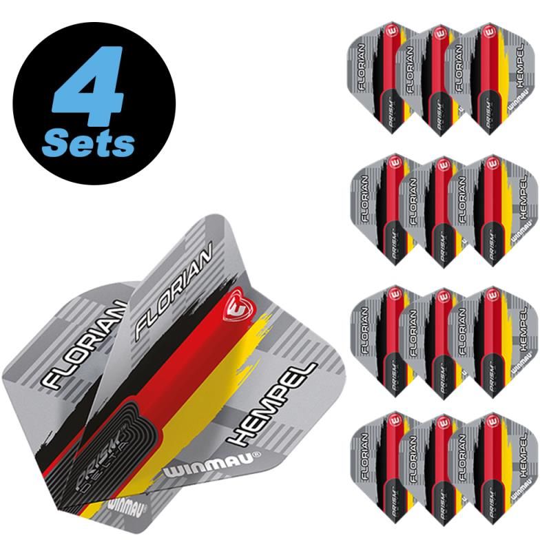 4 Flight Sets (12 Stk) Prism Delta Florian Hempel grau