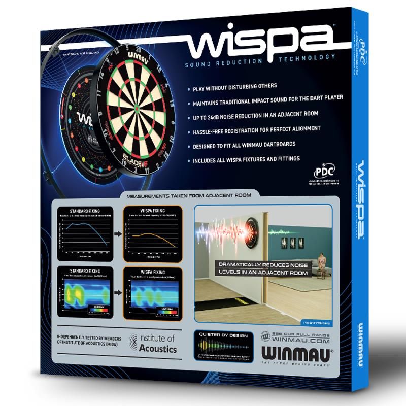 Wispa Dartboard Schallreduzierungssystem