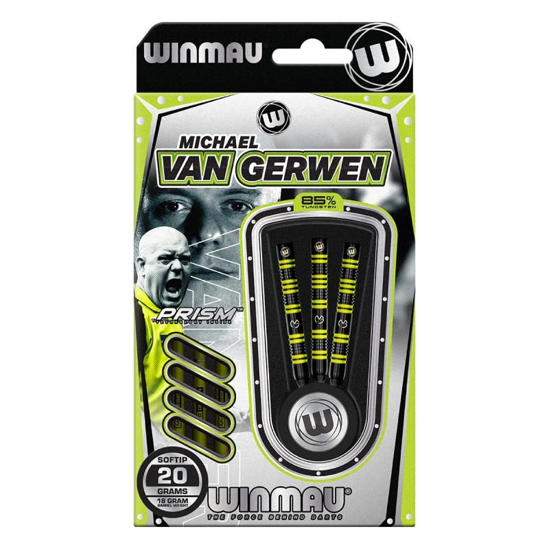 Soft Dartset (3 Stk) Michael van Gerwen 85% Pro-Serie