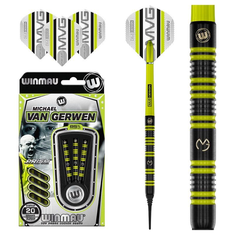 Soft Dartset (3 Stk) Michael van Gerwen 85% Pro-Serie