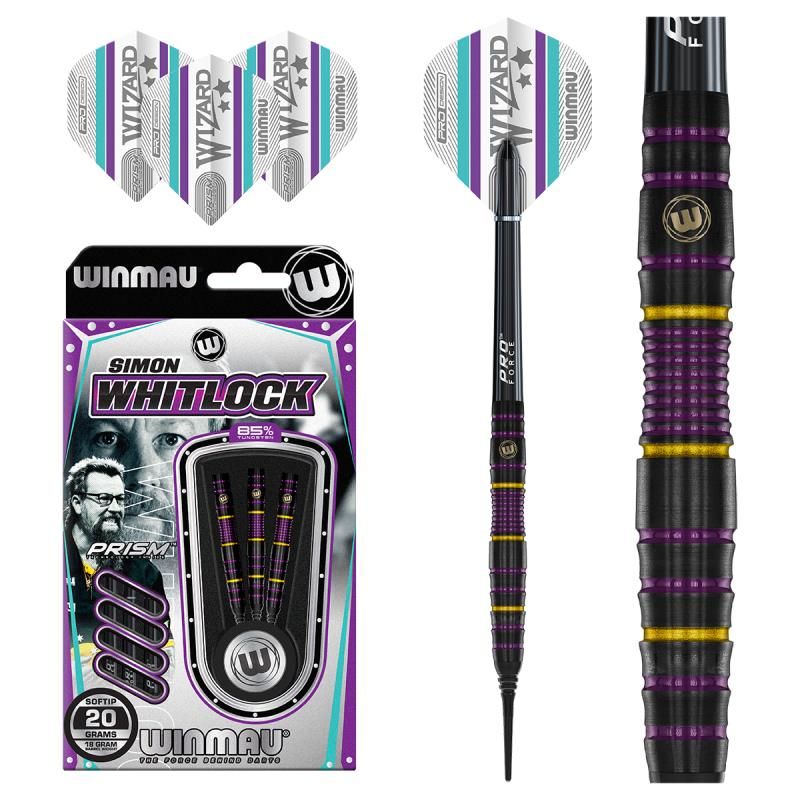 Soft Dartset (3 Stk) Simon Whitlock 85% Pro-Series