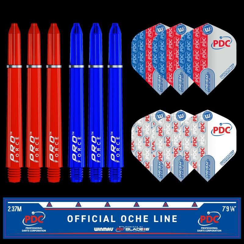 PDC Offizielles Winmau Dartboard All inklusiv Set