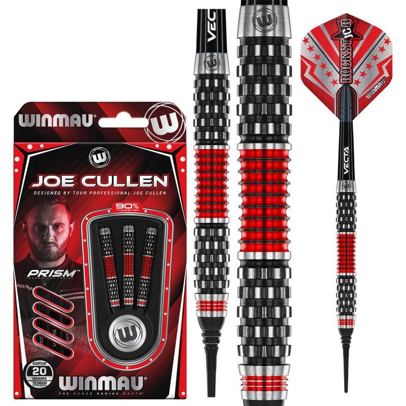 Soft Dartset (3 Stk) Joe Cullen Rockstar Series RS 1.0 20g