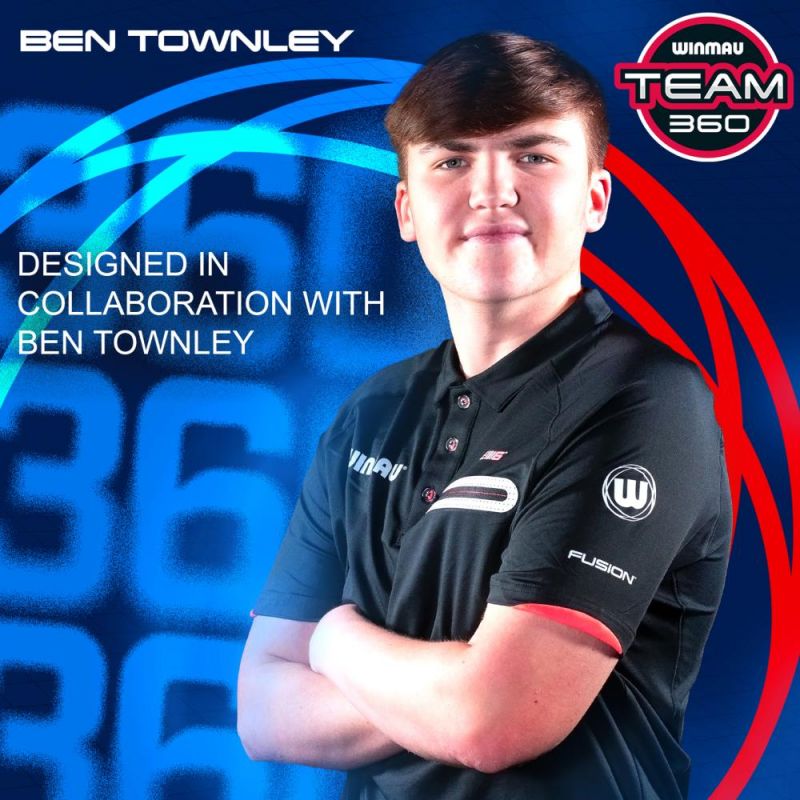 23g Steel Darts Ben Townley Team 360
