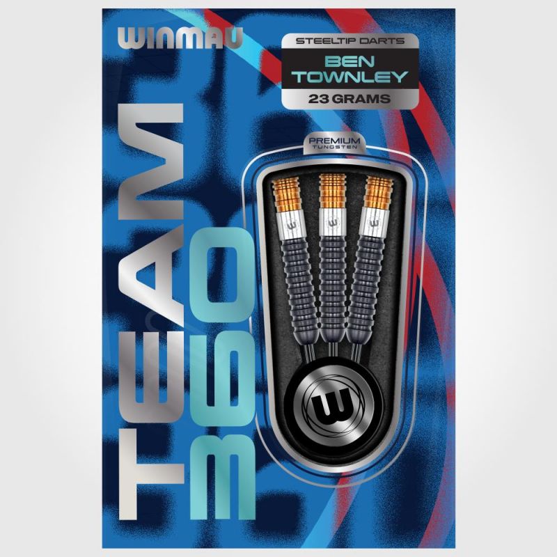 23g Steel Darts Ben Townley Team 360