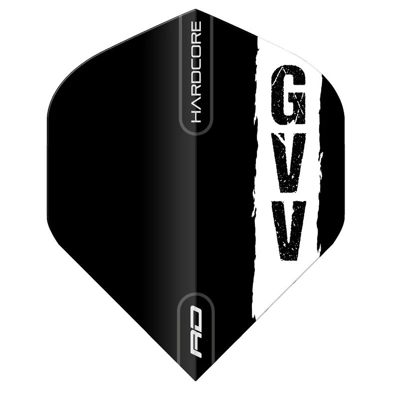 Red Dragon Hardcore Gian Van Veen Black Logo Standard Flights