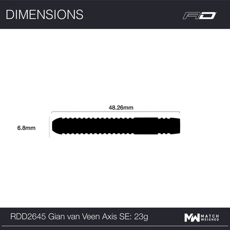 Steel Darts Gian van Veen Axis S.E.