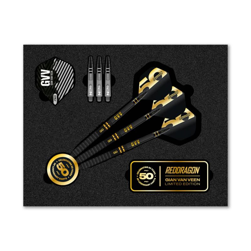 Gian van Veen 50 Years S.E. Steel Darts 21g