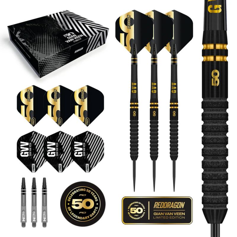Gian van Veen 50 Years S.E. Steel Darts 21g