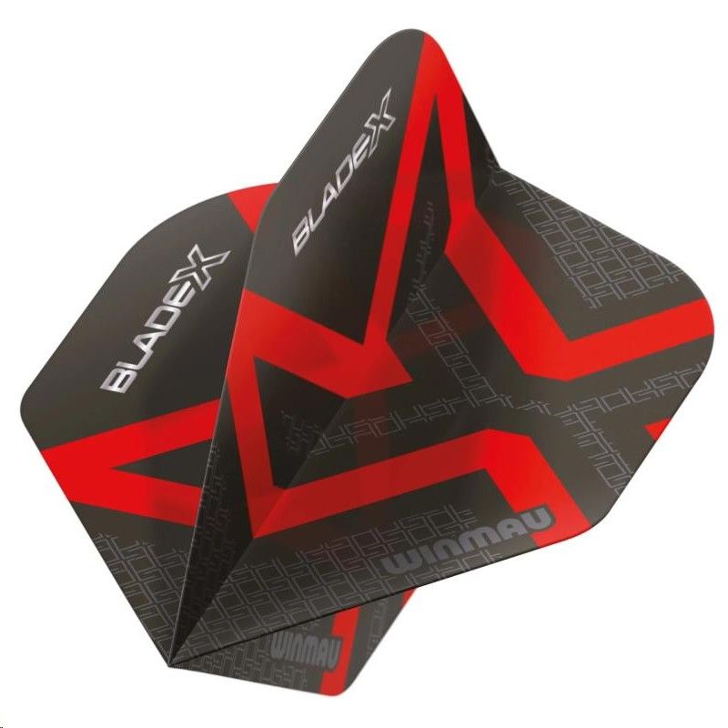 Flight Set Blade X - Prism Delta Metallic Schwarz & Rot