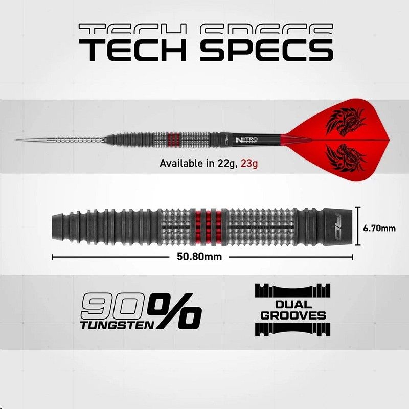 Steel Dartset Jonny Clayton Hiraeth 90% Switch Point Darts