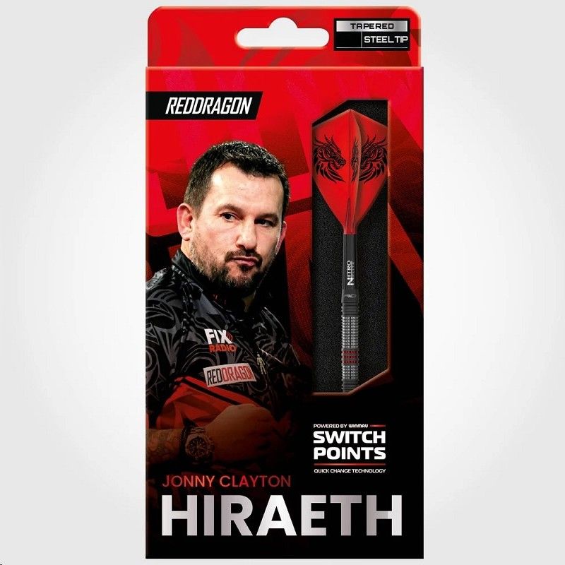 Steel Dartset Jonny Clayton Hiraeth 90% Switch Point Darts