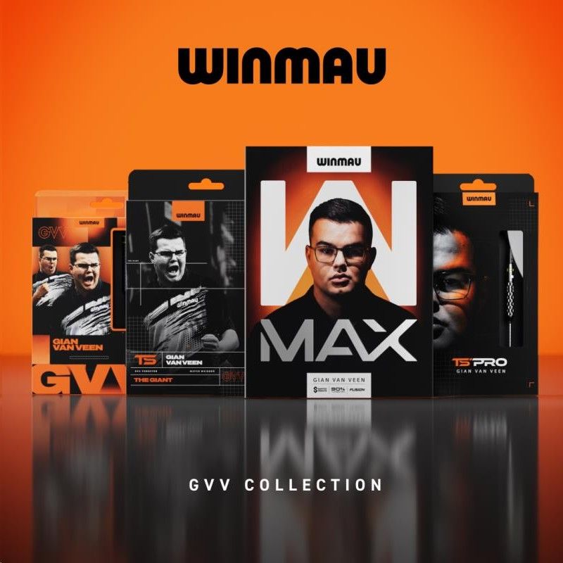 Steel Dartset Gian van Veen W-Max 90% Switch Point