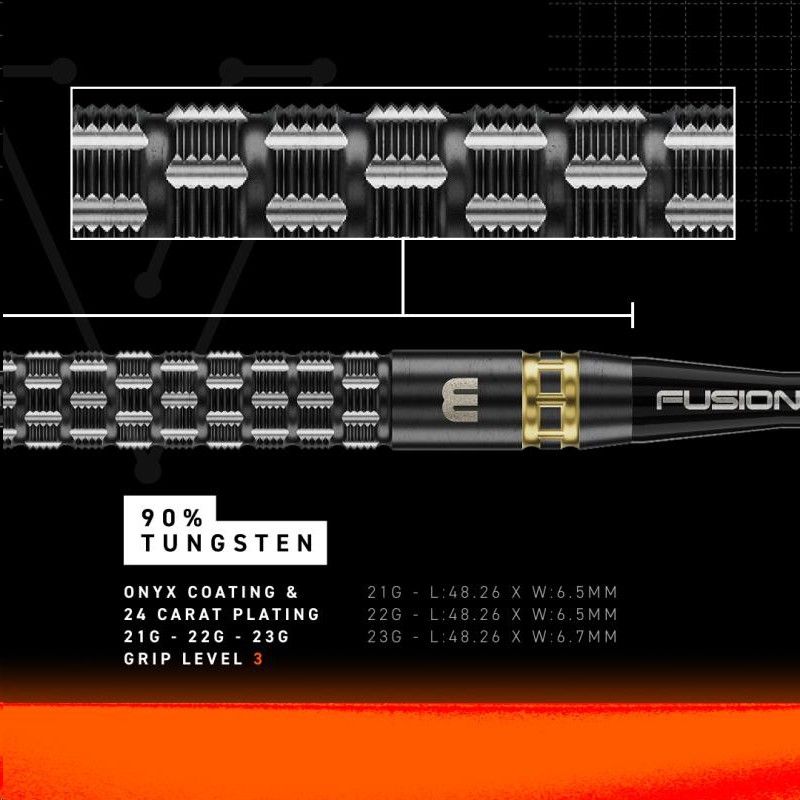 Steel Dartset Gian van Veen TS-PRO 90% Switch Point