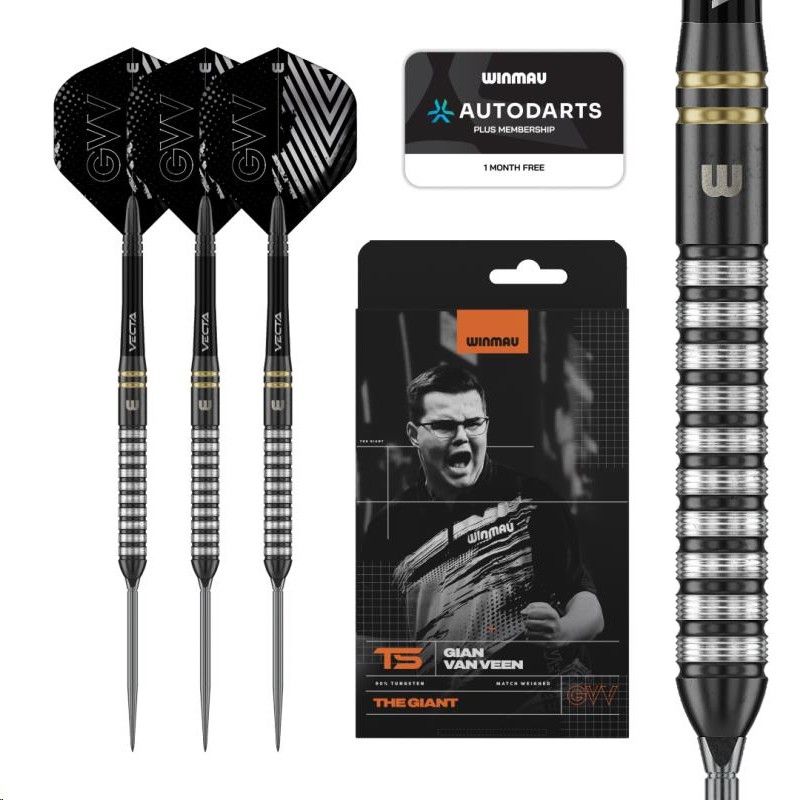 Steel Dartset Gian van Veen TS 90% Switch Point