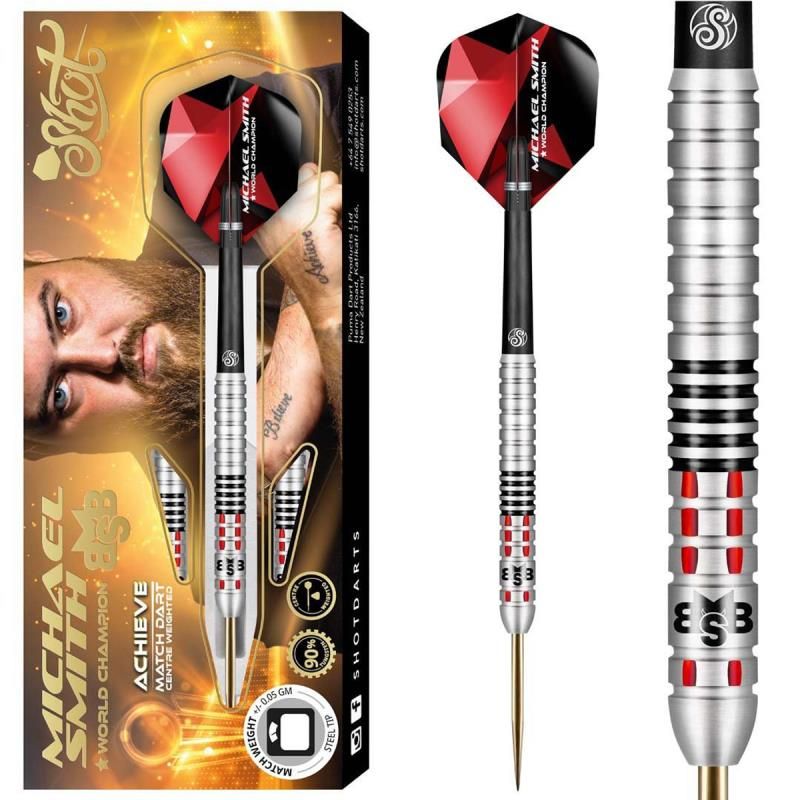 Steel Darts (3 pcs.) Shot Michael Smith Archieve 90%