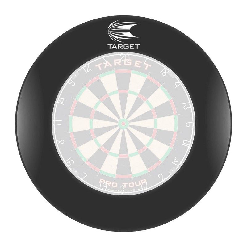 Dart Board Auffangring schwarz