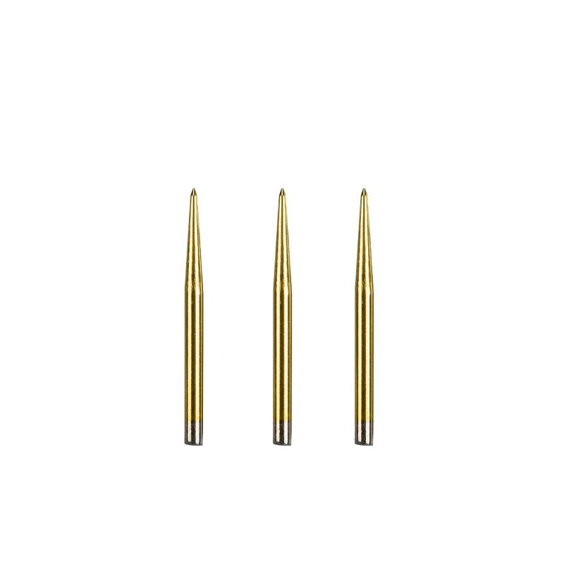 32 mm Wechselspitze Steel (3 Stk) gold