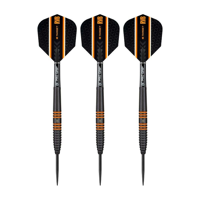 Steel Dartset (3 Stk) 80% black Raymond van Barneveld