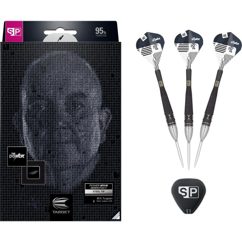 Steel Dartset (3 Stk) Phil Taylor  Power Gen 9 95% SP