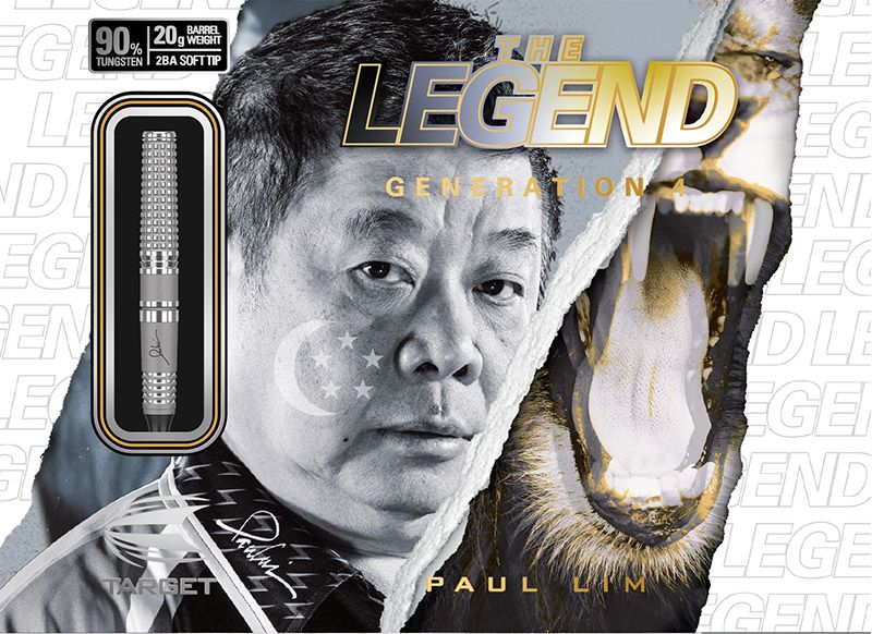 Soft Darts (3 pcs) Paul  Lim Legend G4 90%