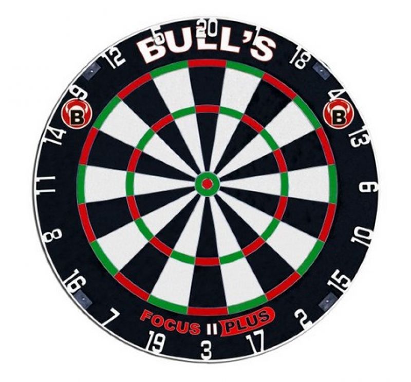 Bull's Bristle Dartboard Focus II Plus