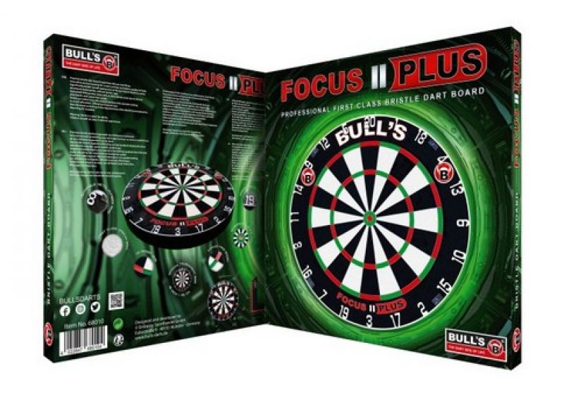 Bull's Bristle Dartboard Focus II Plus