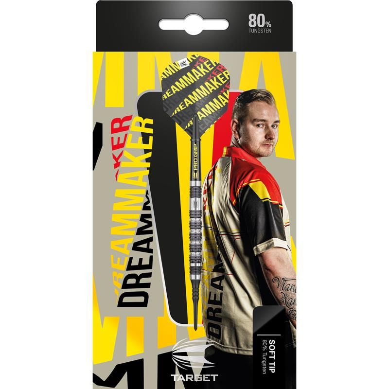 Soft Dartset (3 Stk.) Dimitri van den Bergh 80%