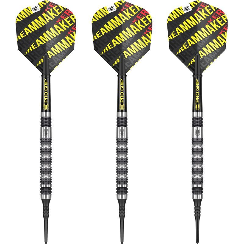 Soft Dartset (3 Stk.) Dimitri van den Bergh 80%