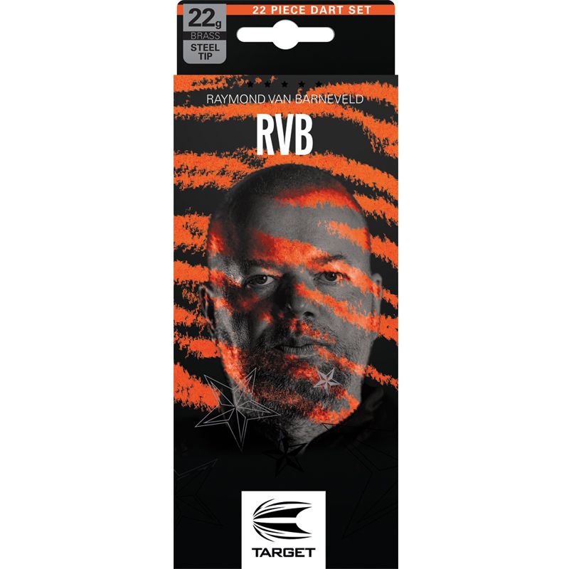 Steel Dartset (3 Stk) Raymond van Barneveld Brass 22g 2023