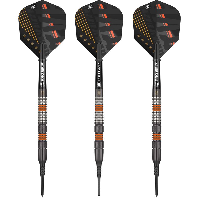 Steel Dartset (3 Stk) Raymond Van Barneveld 80% Black SP 2023